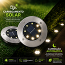 Luzes Solares para Jardim com 8 LEDs À prova d'água IP65 - PROMOÇÃO DIA DOS PAIS 🔥