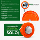 Carretel Automático para Cortador de Grama Universal + BRINDE HOJE: 10 Metros de Fio reserva